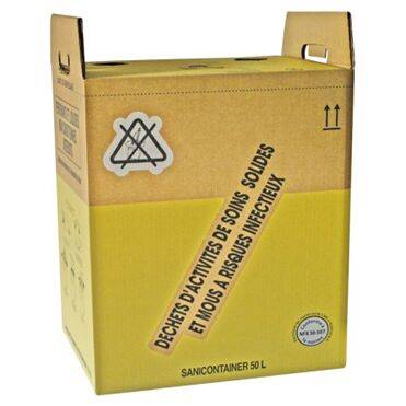 Cartons DASRI en 25L et 50L
